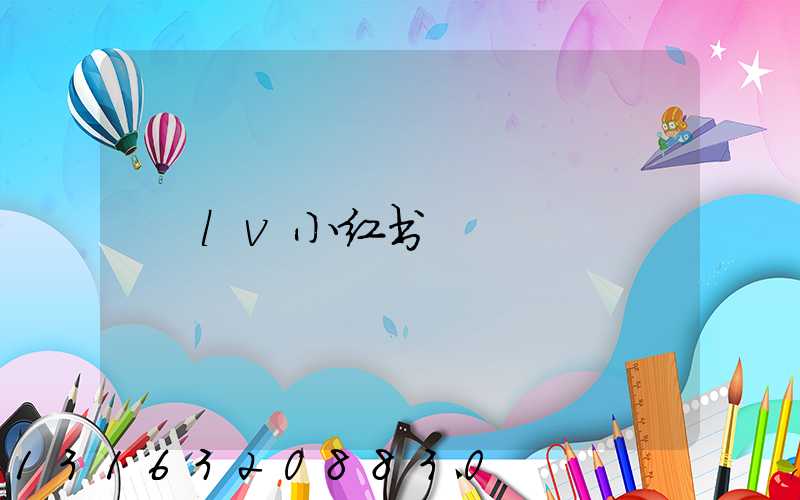 lv小红书