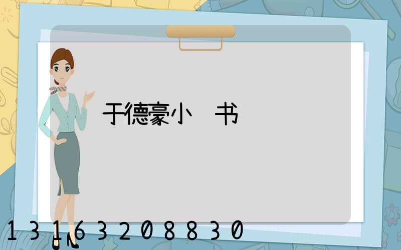 于德豪小红书