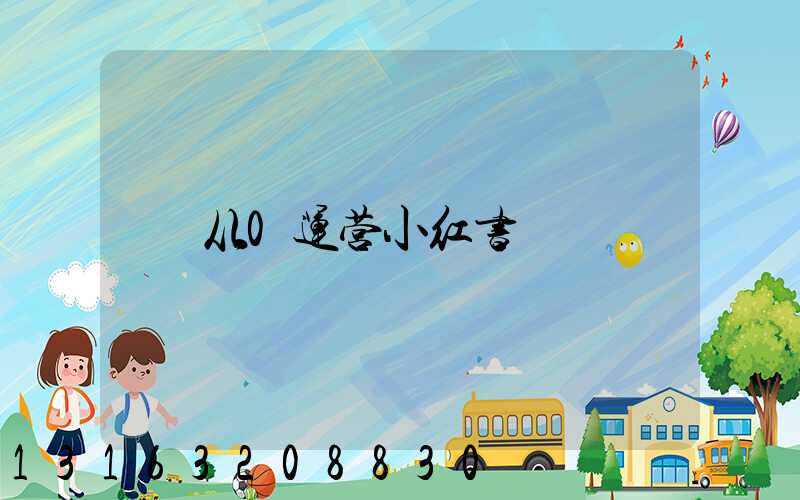 从0运营小红书