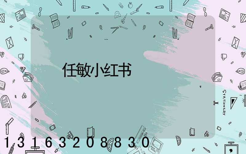 任敏小红书