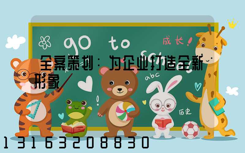 全案策划：为企业打造全新形象
