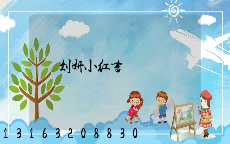 刘妍小红书