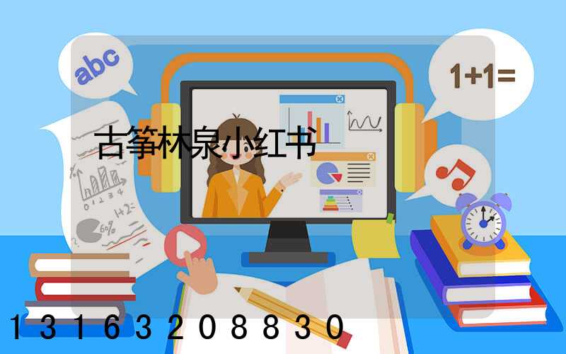 古筝林泉小红书