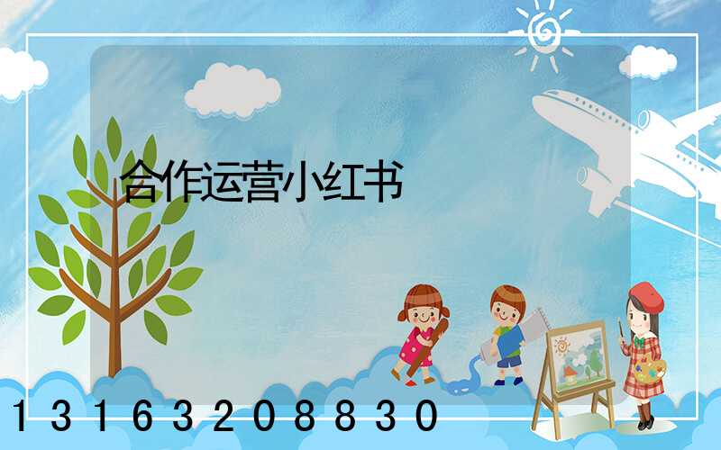 合作运营小红书