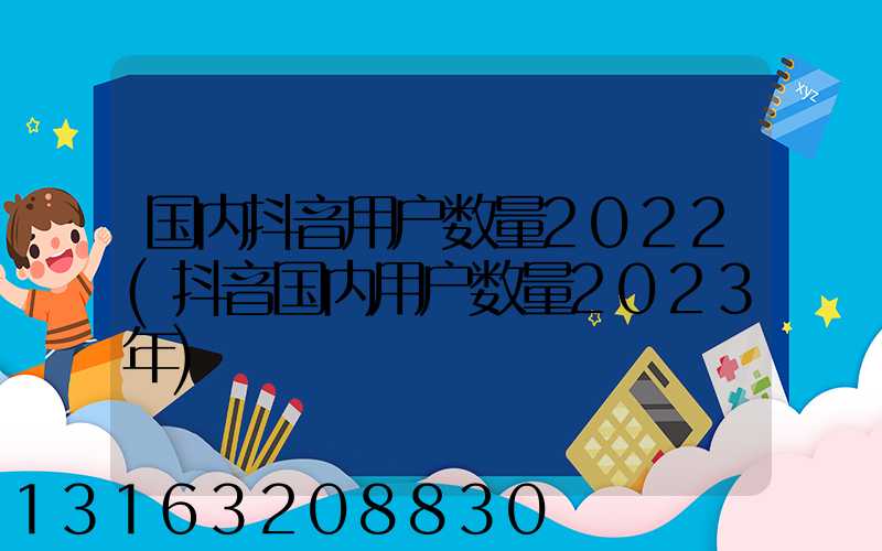 国内抖音用户数量2022(抖音国内用户数量2023年)