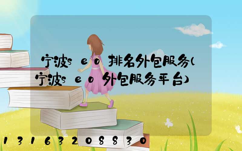 宁波seo排名外包服务(宁波seo外包服务平台)