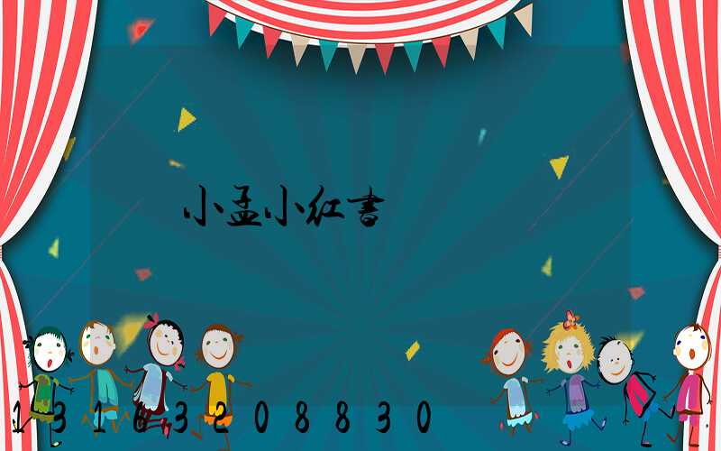 小孟小红书