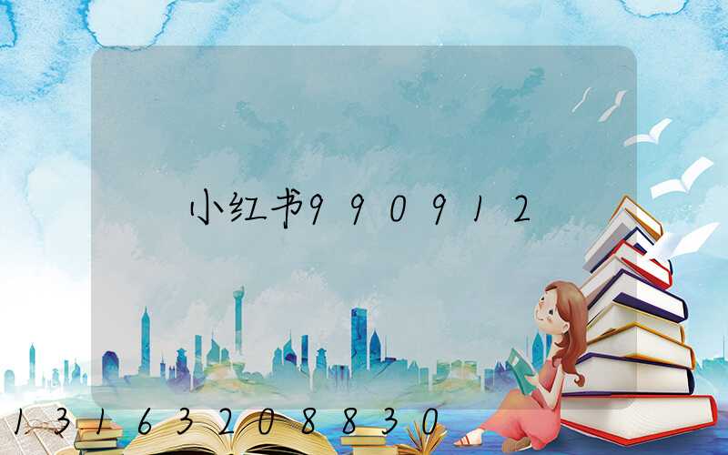 小红书990912