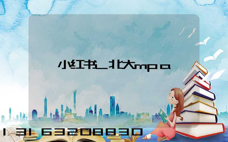 小红书_北大mpa