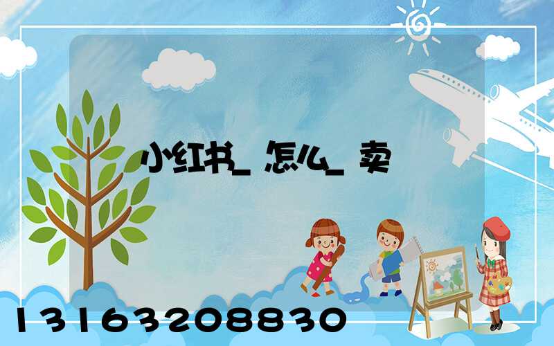 小红书_怎么_卖
