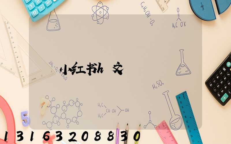 小红书h文