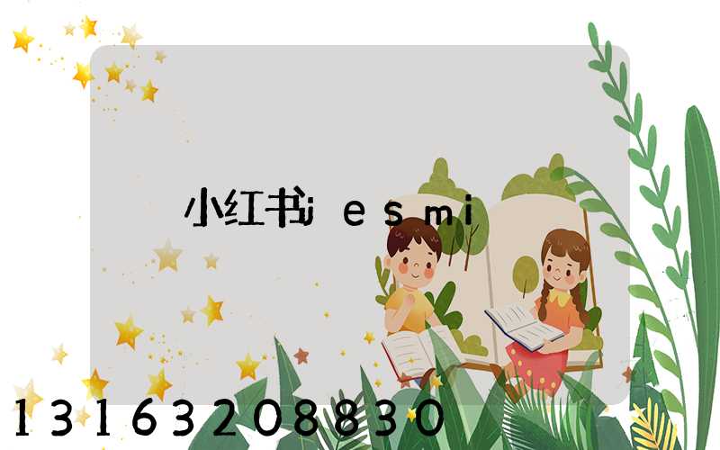 小红书jesmi