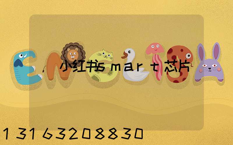 小红书smart芯片