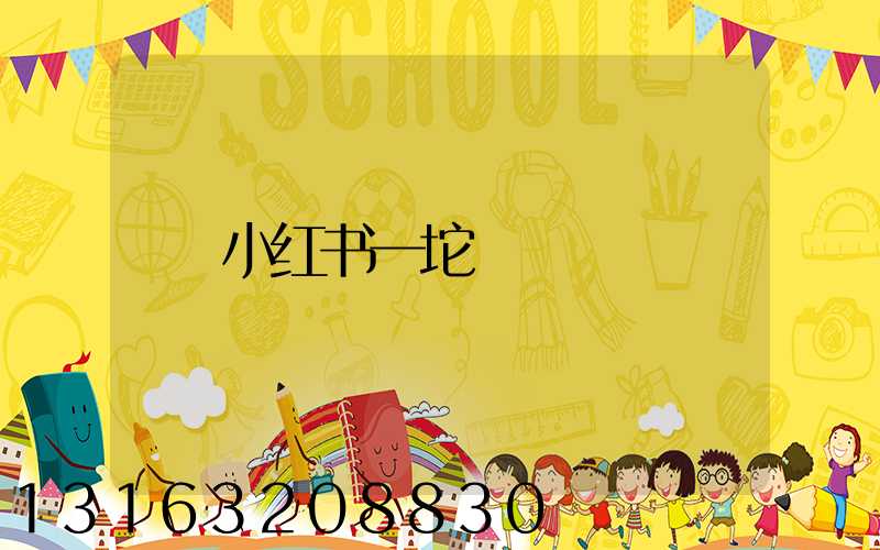 小红书一坨