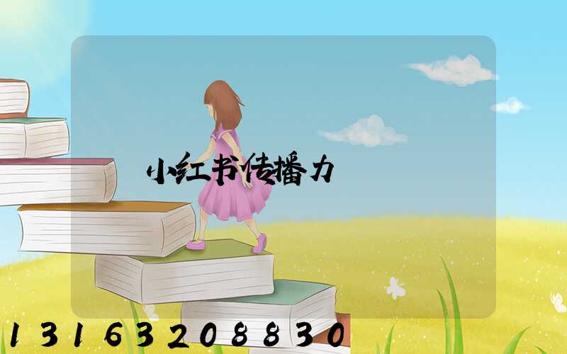小红书传播力
