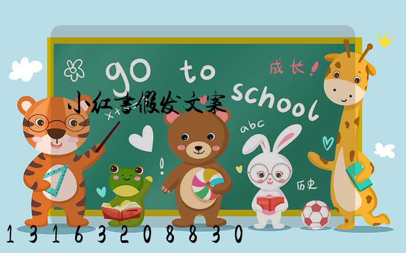 小红书假发文案