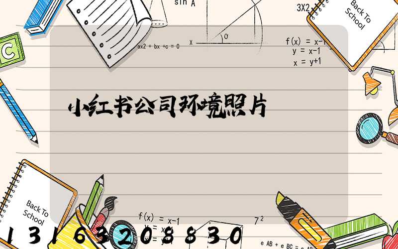小红书公司环境照片