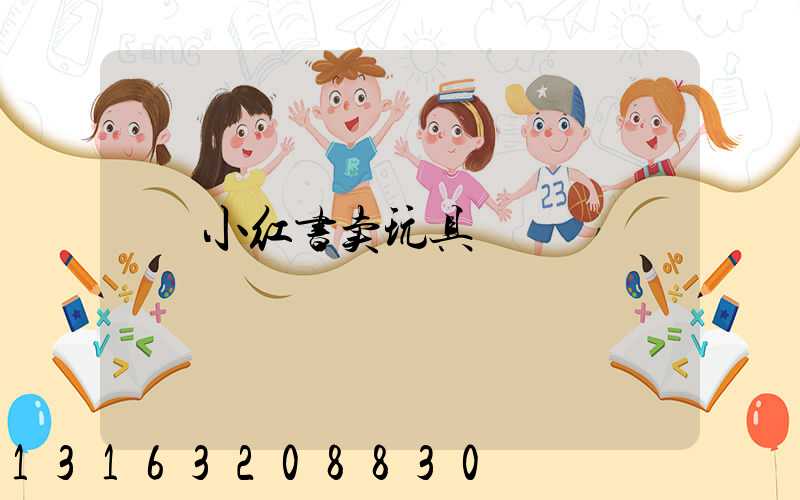 小红书卖玩具