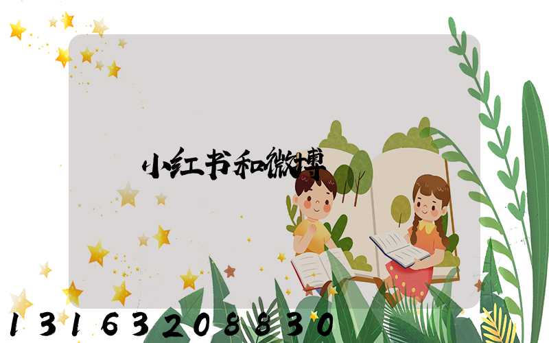 小红书和微博