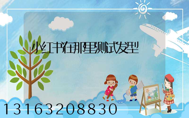 小红书在那里测试发型