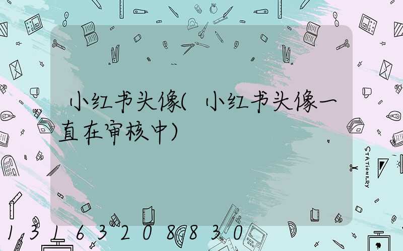 小红书头像(小红书头像一直在审核中)