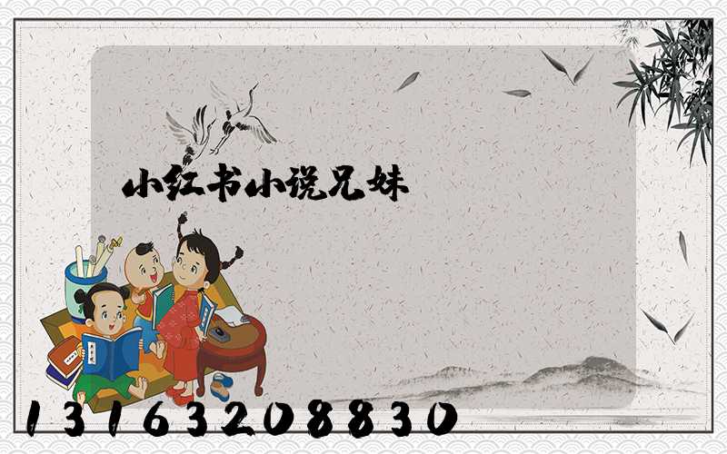 小红书小说兄妹