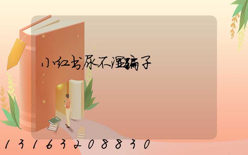 小红书尿不湿骗子