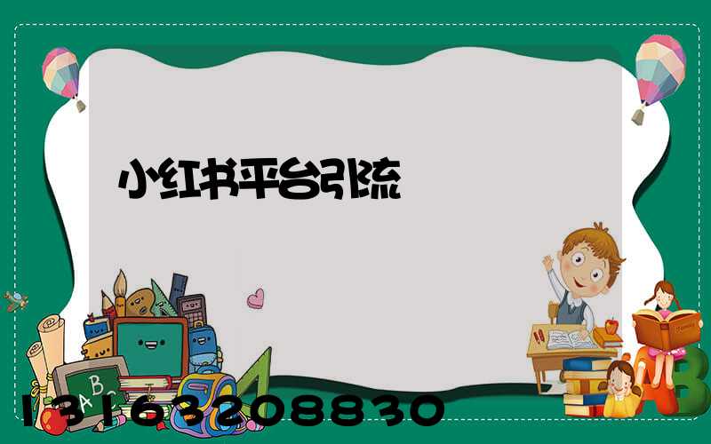 小红书平台引流