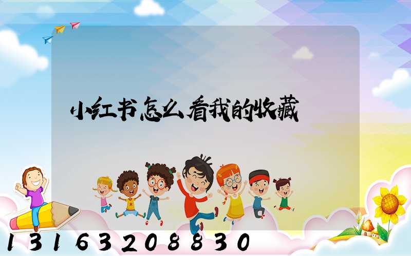小红书怎么看我的收藏