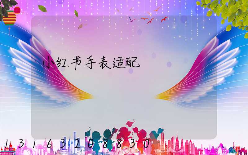 小红书手表适配
