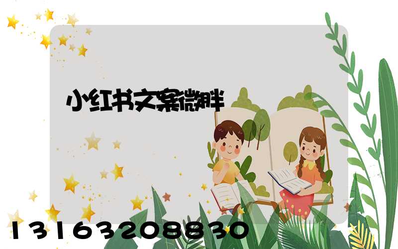 小红书文案微胖