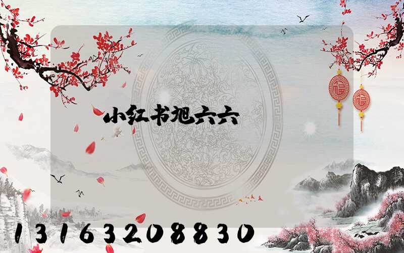 小红书旭六六