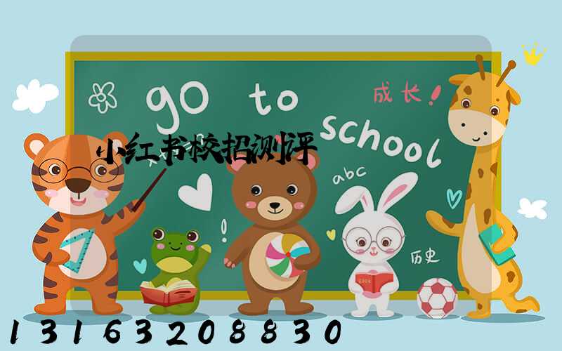 小红书校招测评