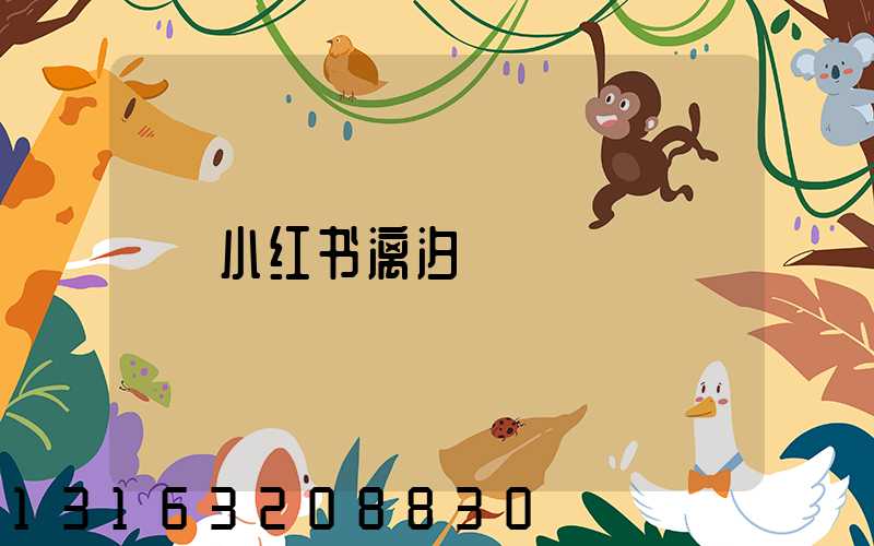 小红书漓汐