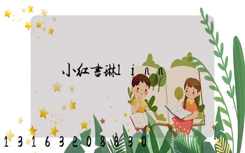 小红书琳linn