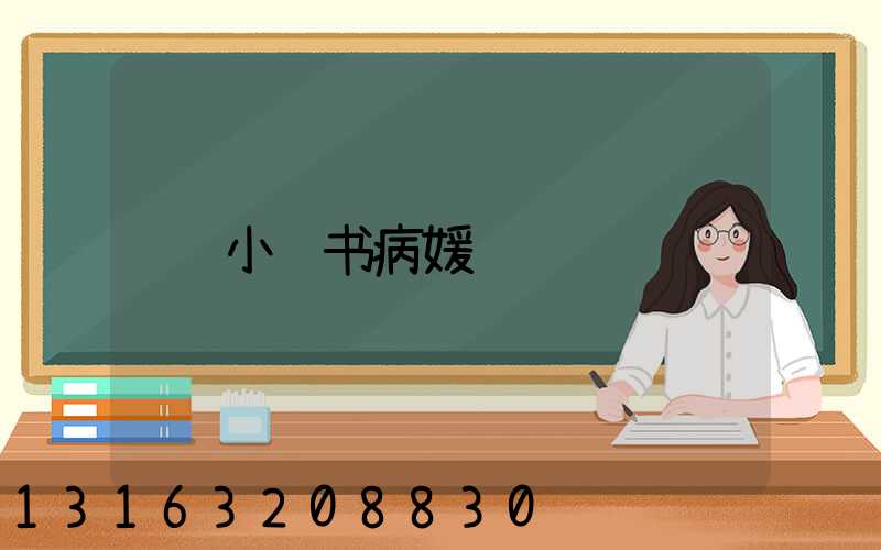 小红书病媛