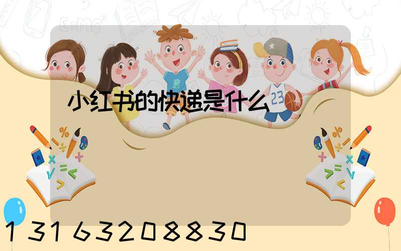 小红书的快递是什么