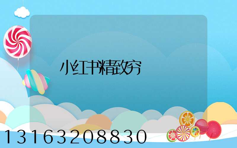小红书精致穷