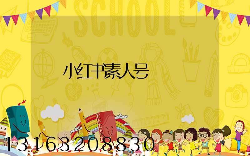 小红书素人号