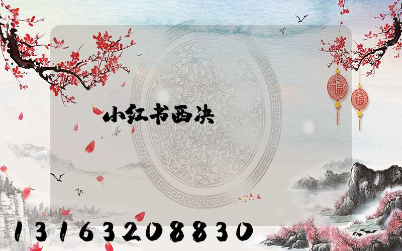 小红书西决