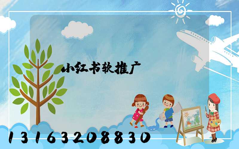 小红书软推广