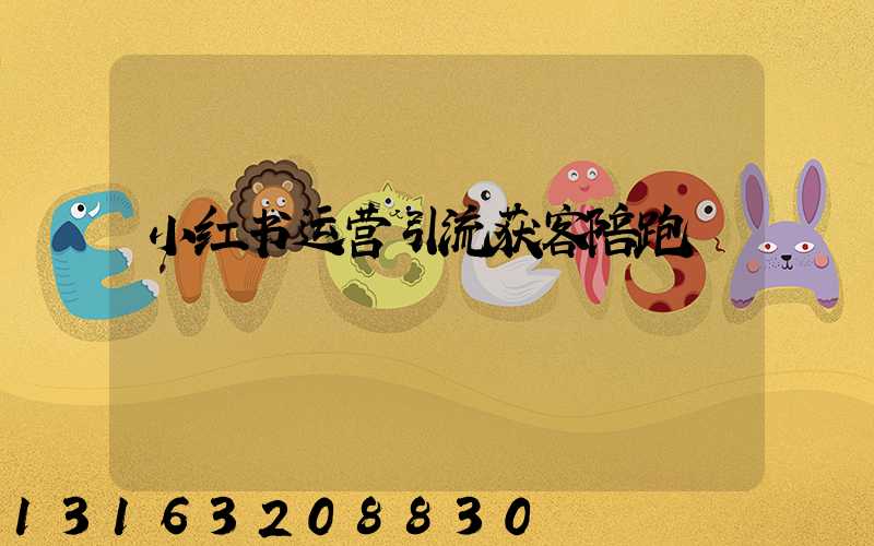 小红书运营引流获客陪跑