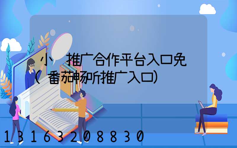 小说推广合作平台入口免费(番茄畅听推广入口)