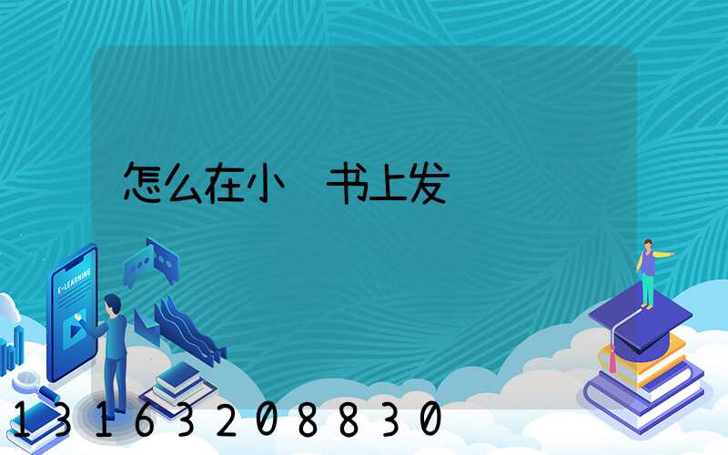 怎么在小红书上发视频赚钱