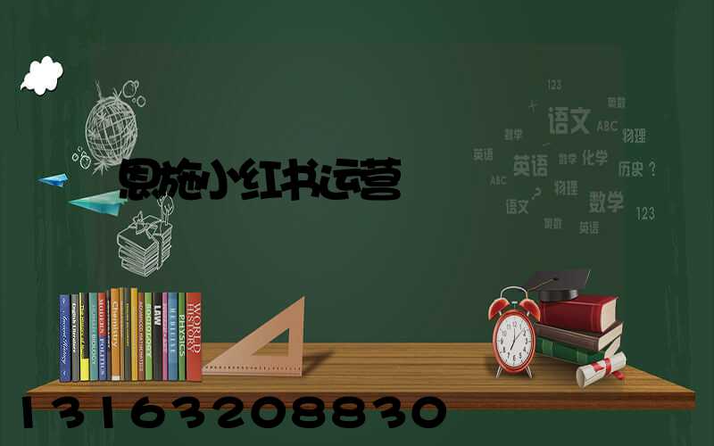恩施小红书运营