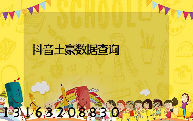 抖音土豪数据查询