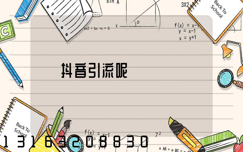 抖音引流呢