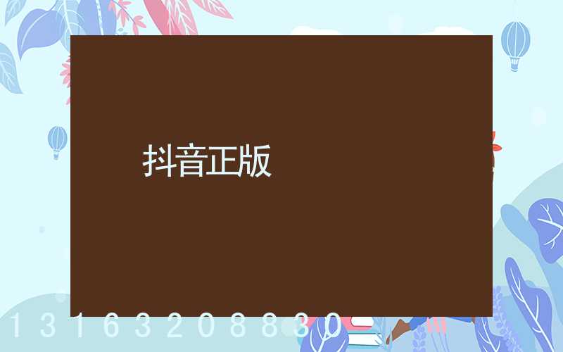 抖音正版