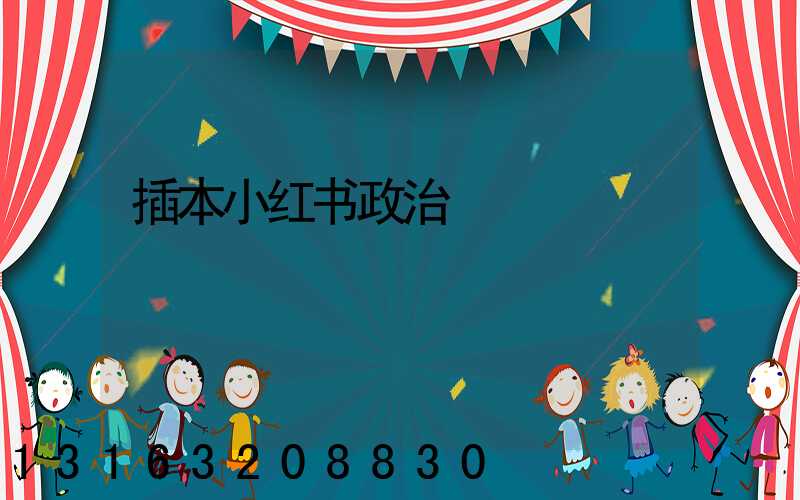 插本小红书政治