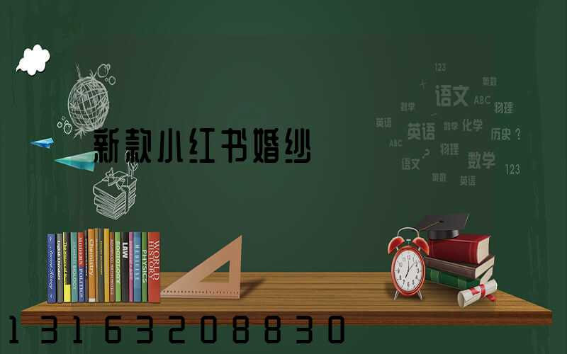新款小红书婚纱